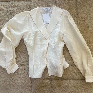& Other Stories Linen Blouse